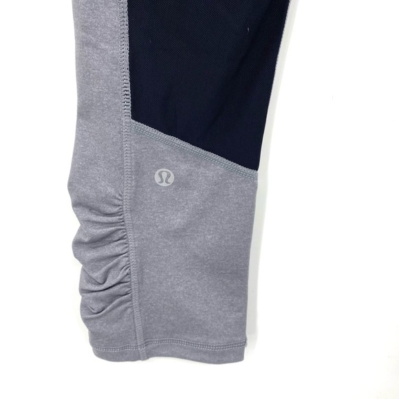 💕SALE💕 Lululemon Rare Gray Pace Rival Crop - Picture 5 of 10